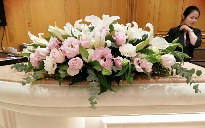 會議桌花
