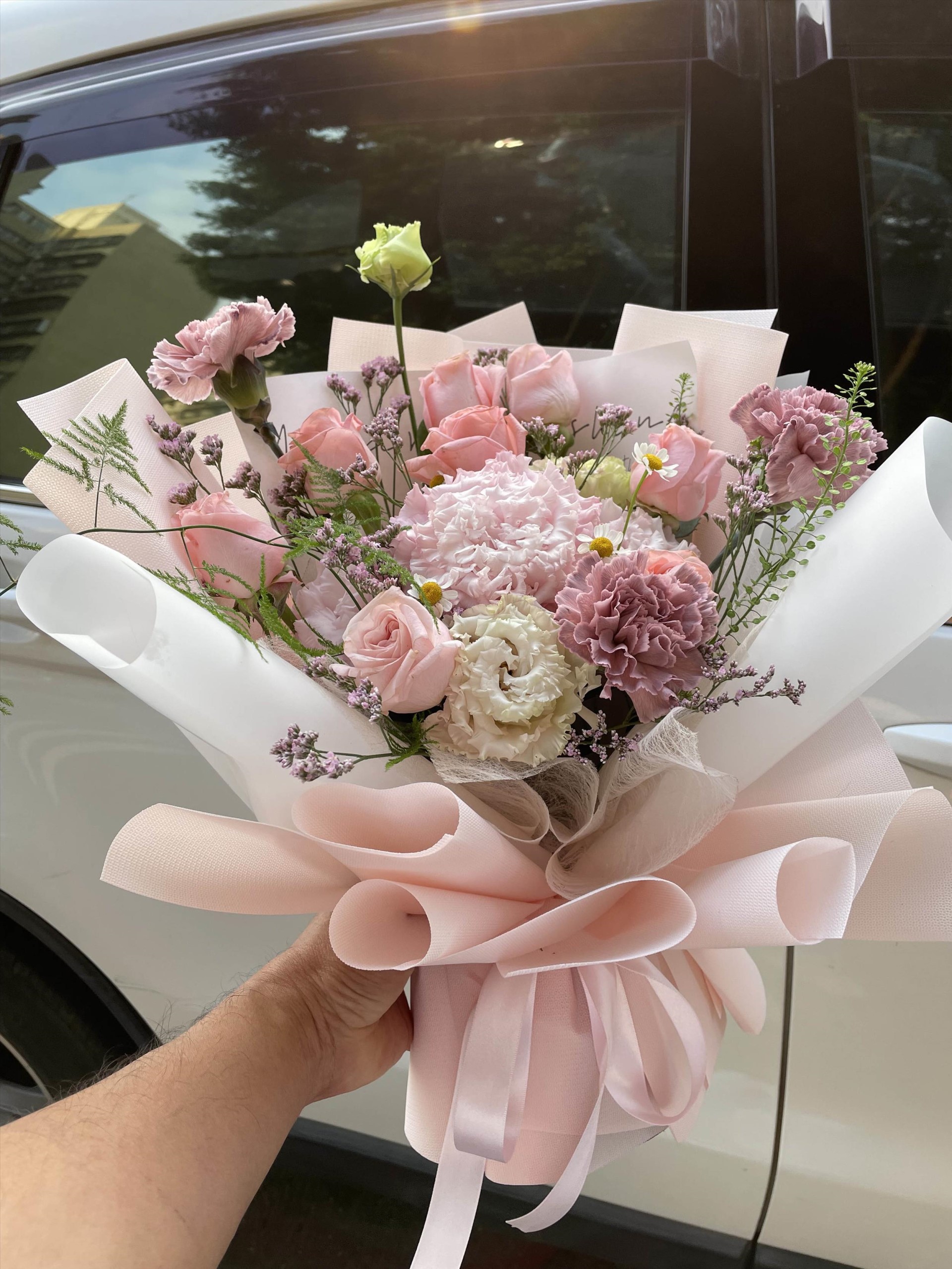 攜手賞花