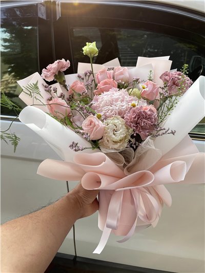 攜手賞花